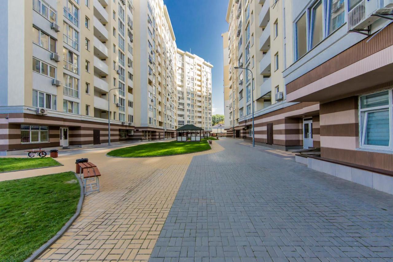קייב Стильна Квартира В Сучасному Комплексі Метро Нивки מראה חיצוני תמונה